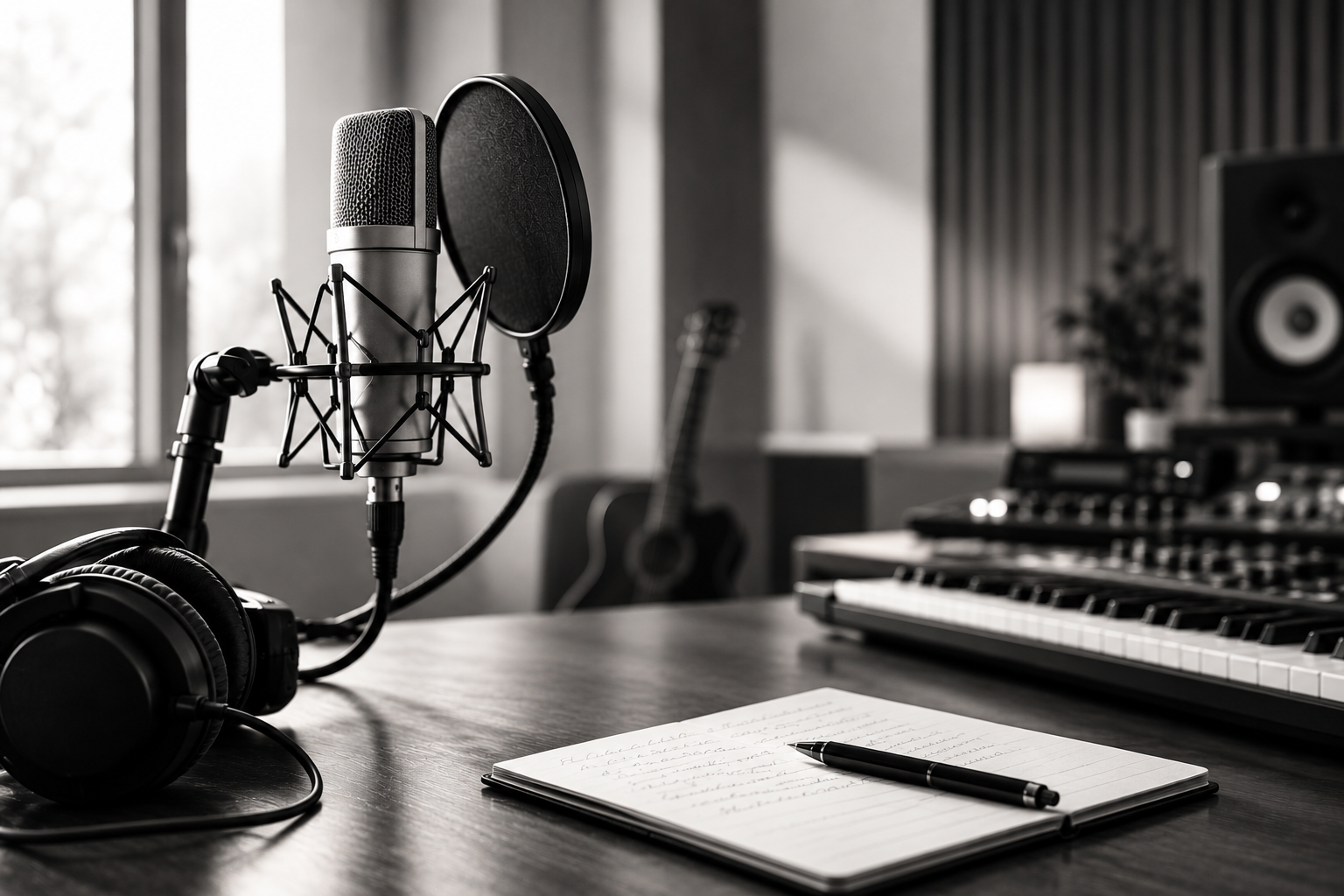 Studio d’enregistrement musical